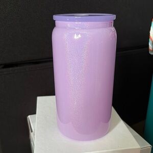 Lavender Sparkle Drinkware Tumbler